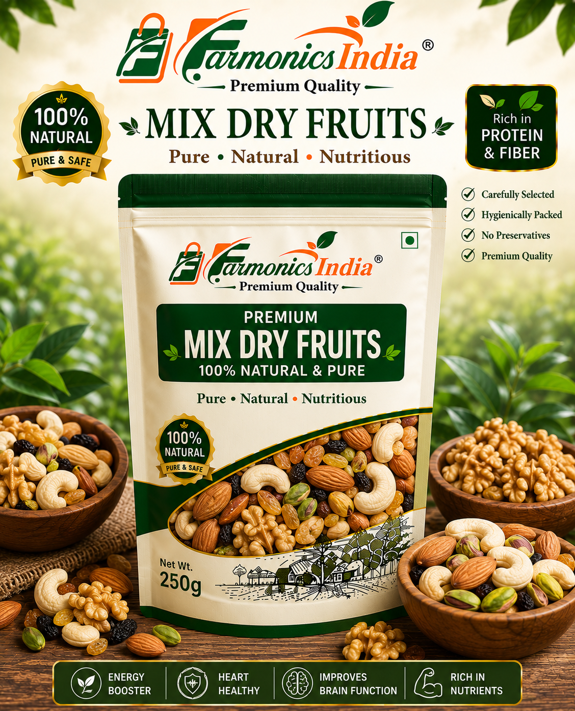 Farmonics India Mix Dry Fruits
